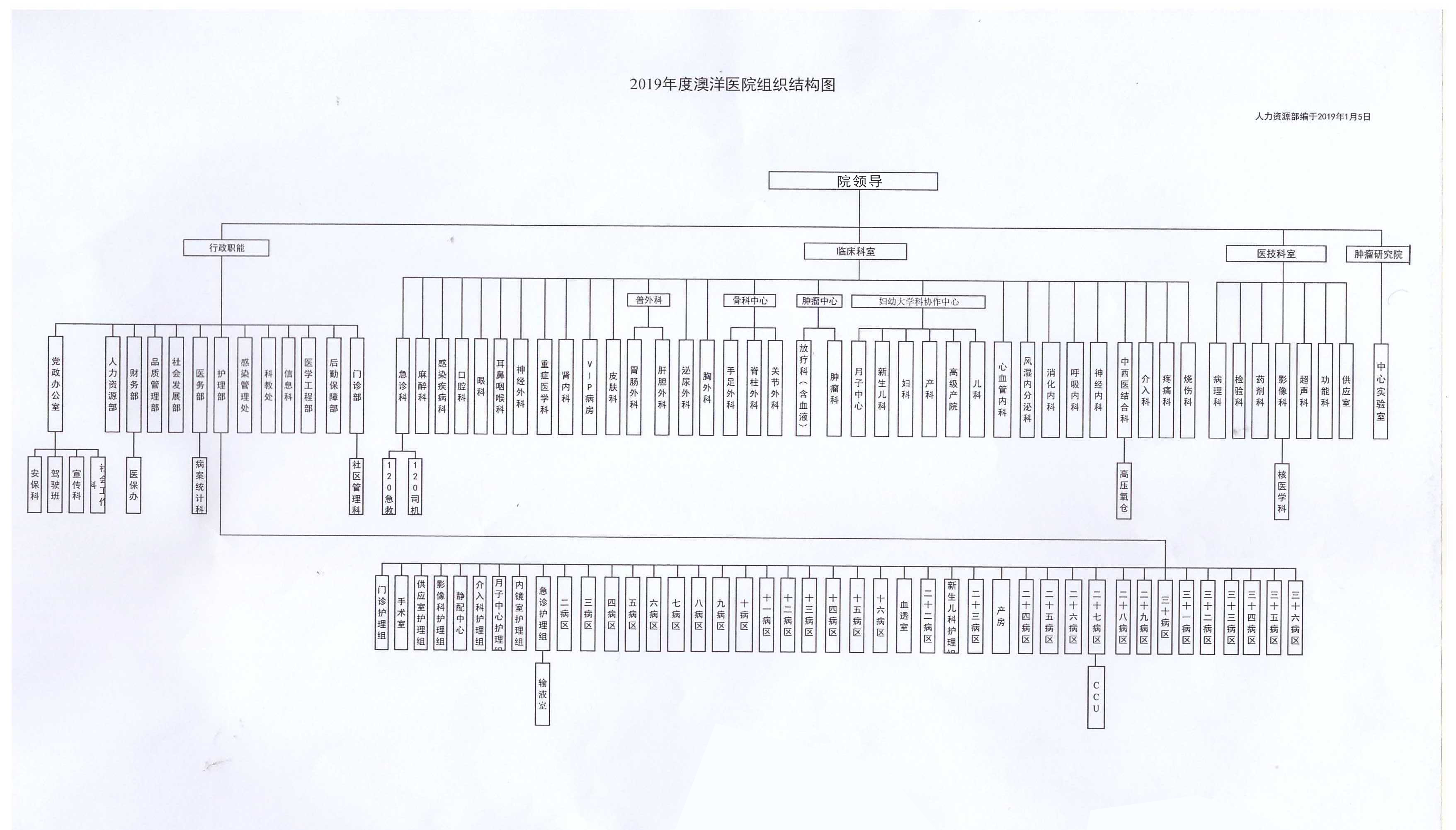 医院组织架构2